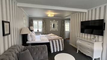 Habitación doble superior | 1 habitación, ropa de cama de alta calidad y insonorización