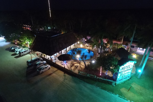 2 outdoor pools, pool umbrellas, sun loungers