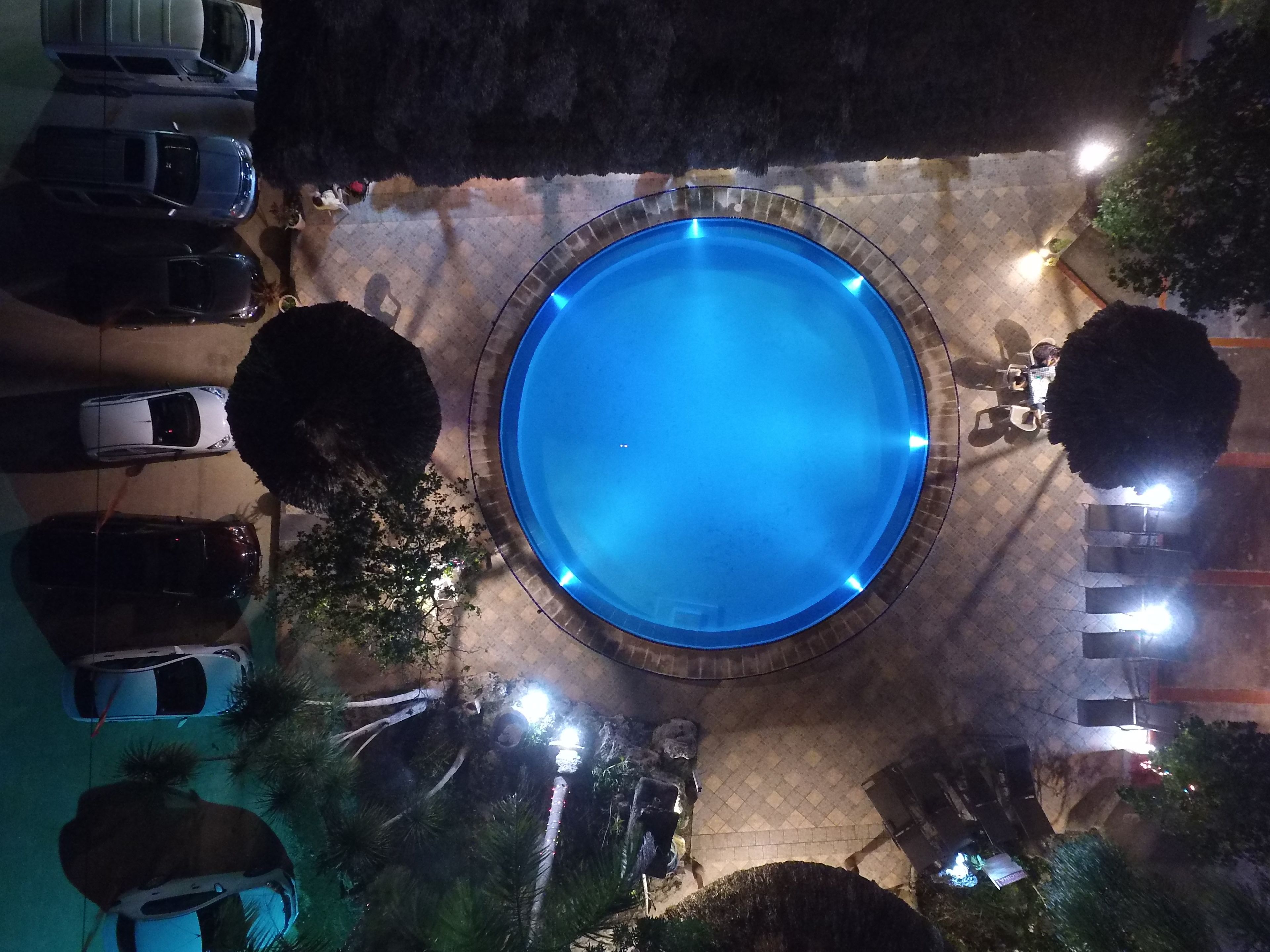 Facciata della struttura