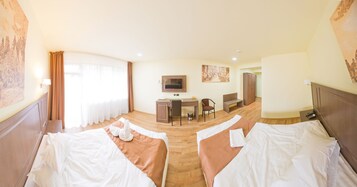 Superior Twin Room | Minibar, in-room safe, desk, soundproofing