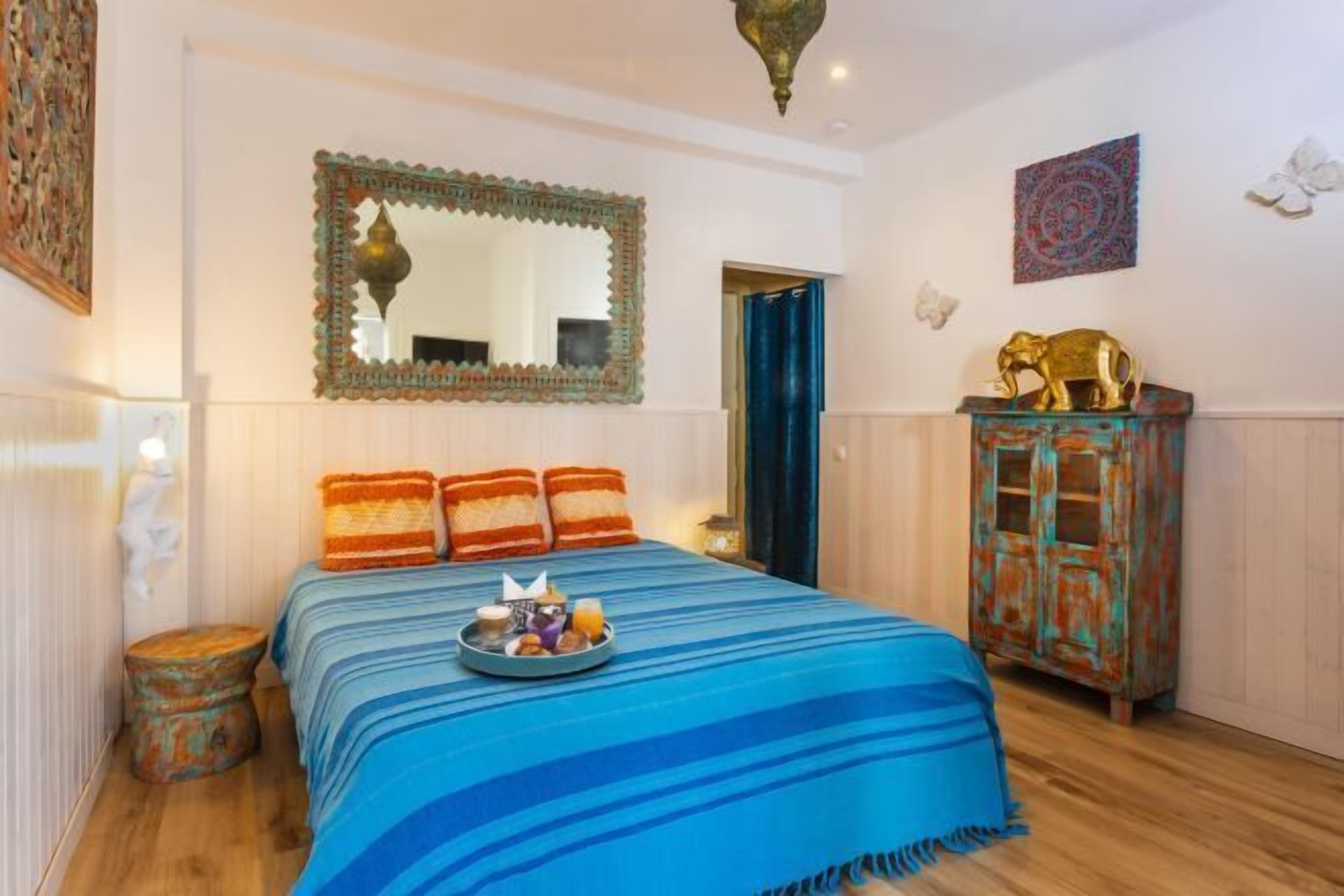 Literie de qualité supérieure, couette en duvet d'oie, minibar