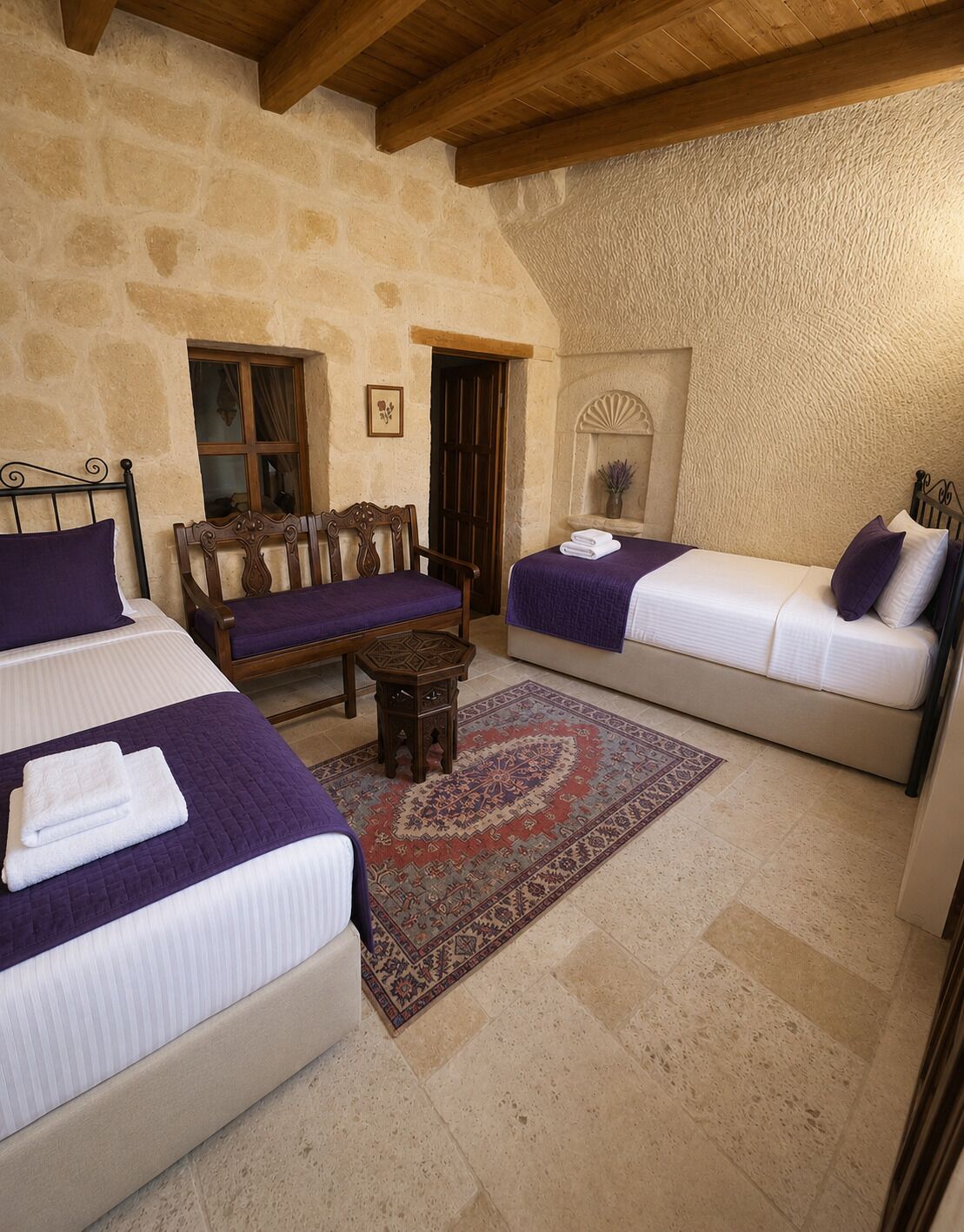 Family Quadruple Room | 1 bedroom, premium bedding, Select Comfort beds, desk