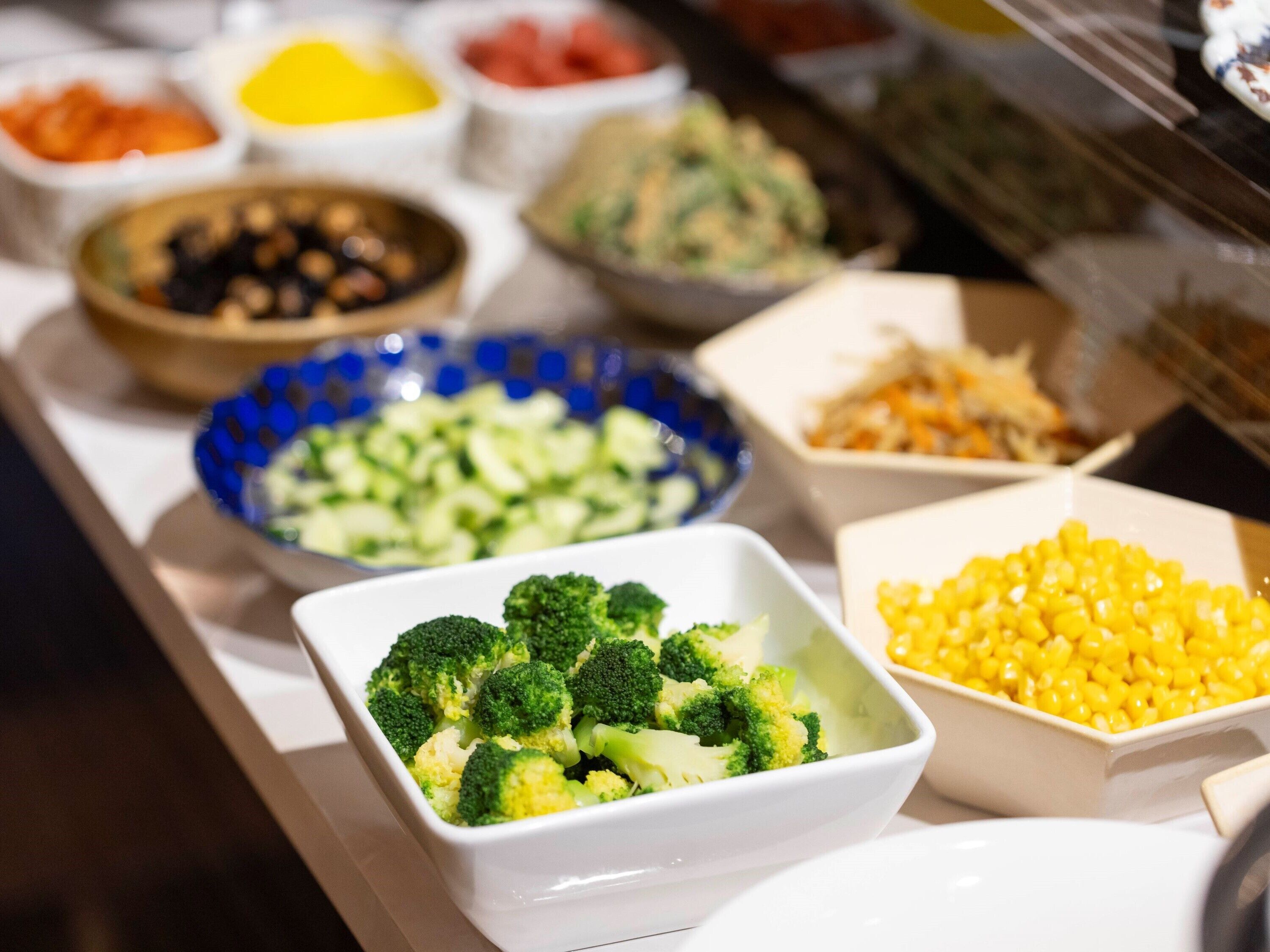 Morgenmadsbuffet hver dag (1500 JPY pr. person)