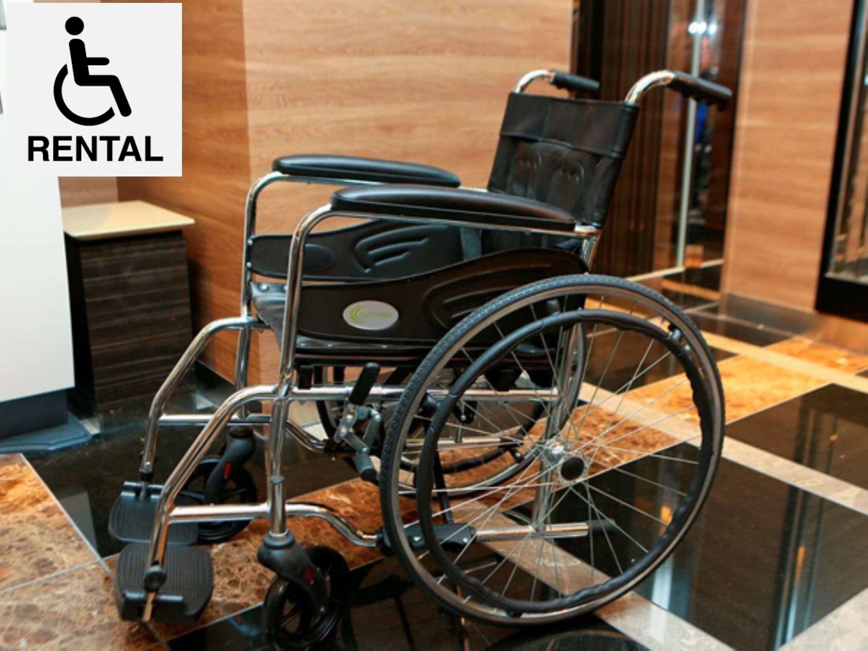 Silla de ruedas para huéspedes