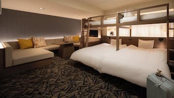 Down comforters, desk, blackout drapes, free WiFi