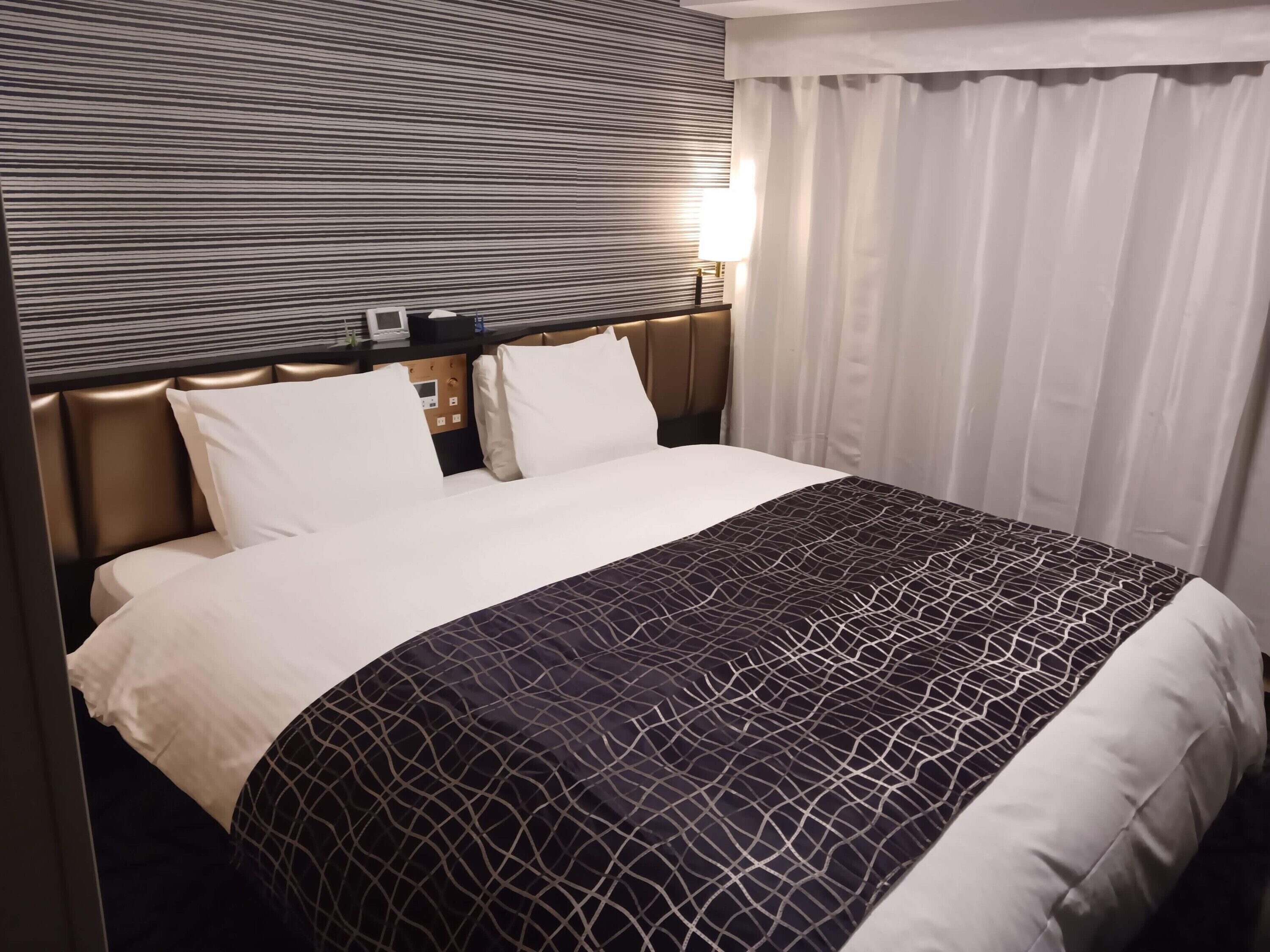 Double Room, 1 King Bed, Non Smoking | Down comforters, desk, blackout drapes, free WiFi