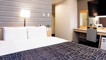 Coffres-forts dans les chambres, bureau, rideaux occultants