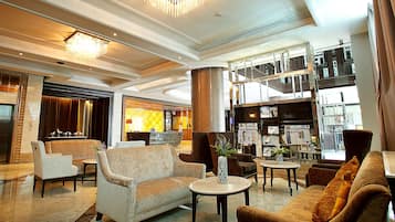 Sala de estar en el lobby