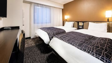 Couette en duvet d'oie, bureau, rideaux occultants, Wi-Fi gratuit