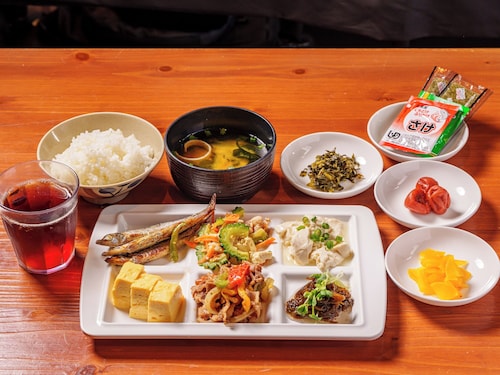 朝食ビュッフェ