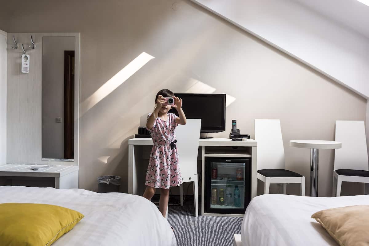 Minibar, in-room safe, desk, blackout curtains