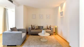 Presidential Suite, City View | Hypo-allergenic bedding, down comforters, minibar, in-room safe