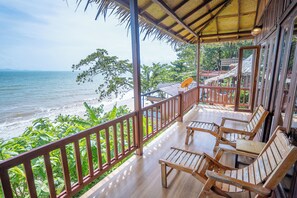 Vila Premier, menghadap pantai | Pemandangan pantai/laut