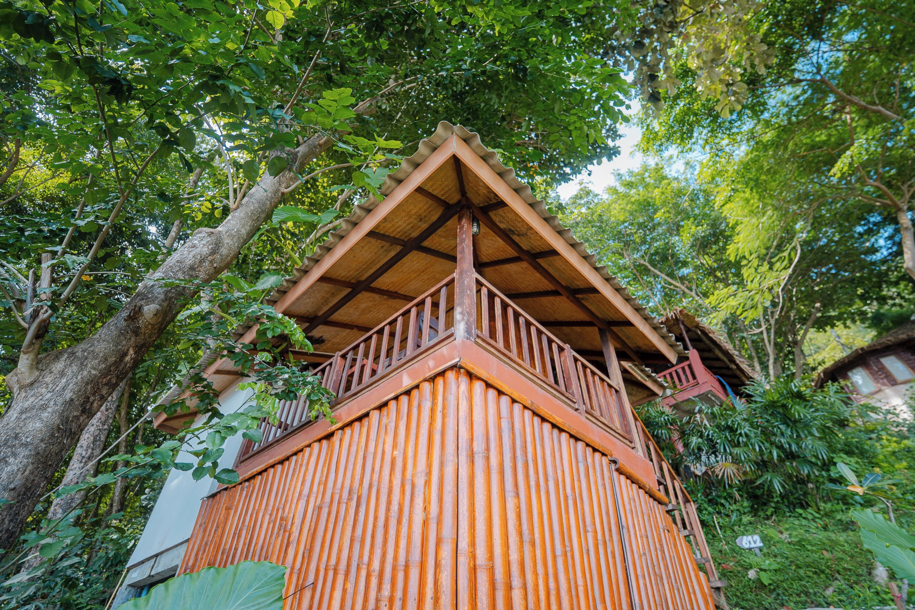 superior bamboo cottage, sea view | 1 bedroom, in-room safe, free wifi, bed sheets