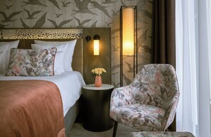 Minibar, in-room safe, desk, laptop workspace