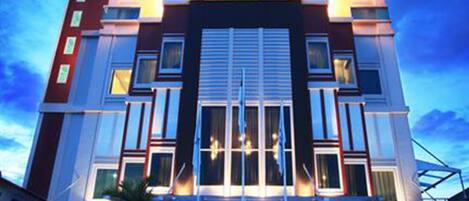 Fassade der Unterkunft