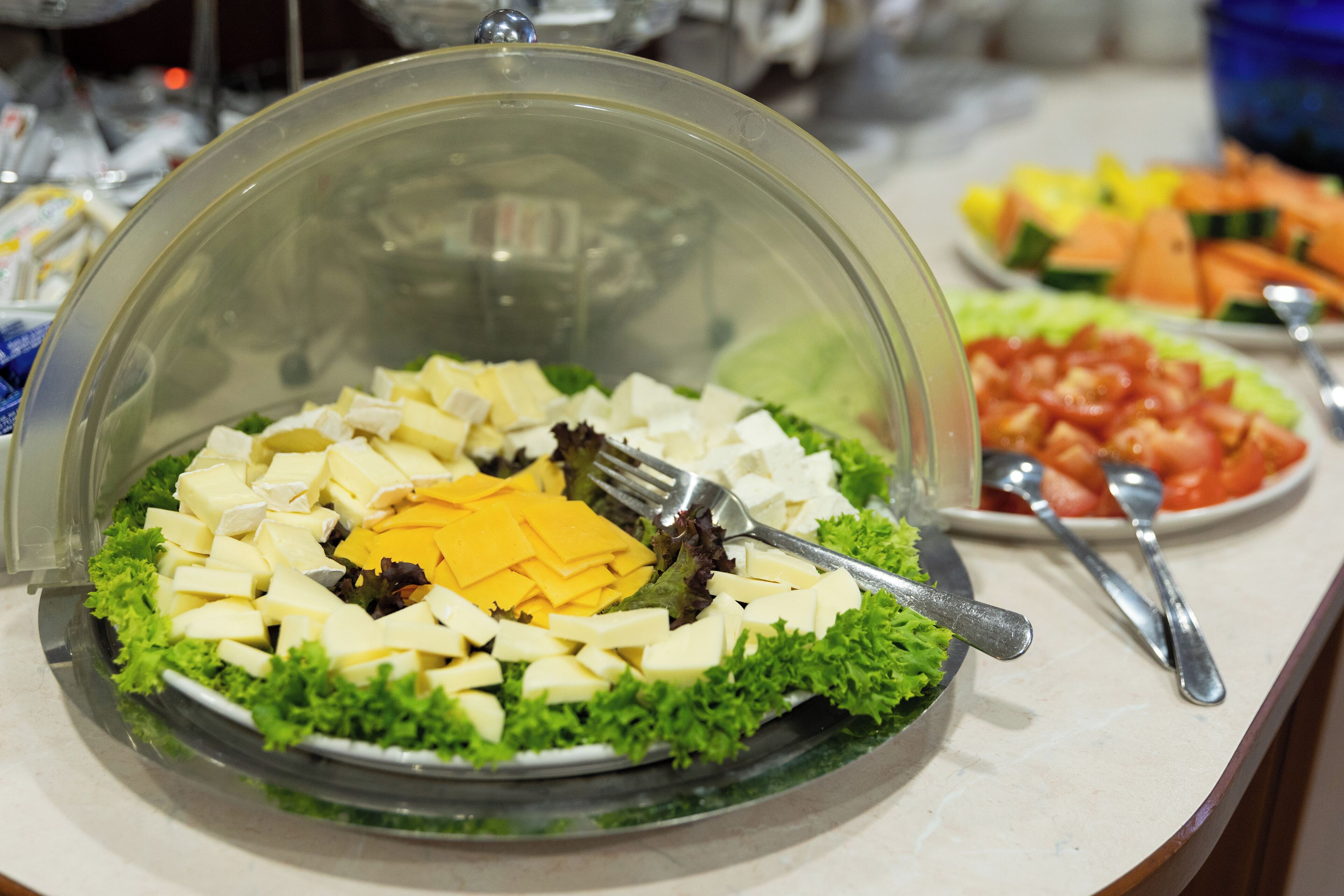 free daily self-service breakfast