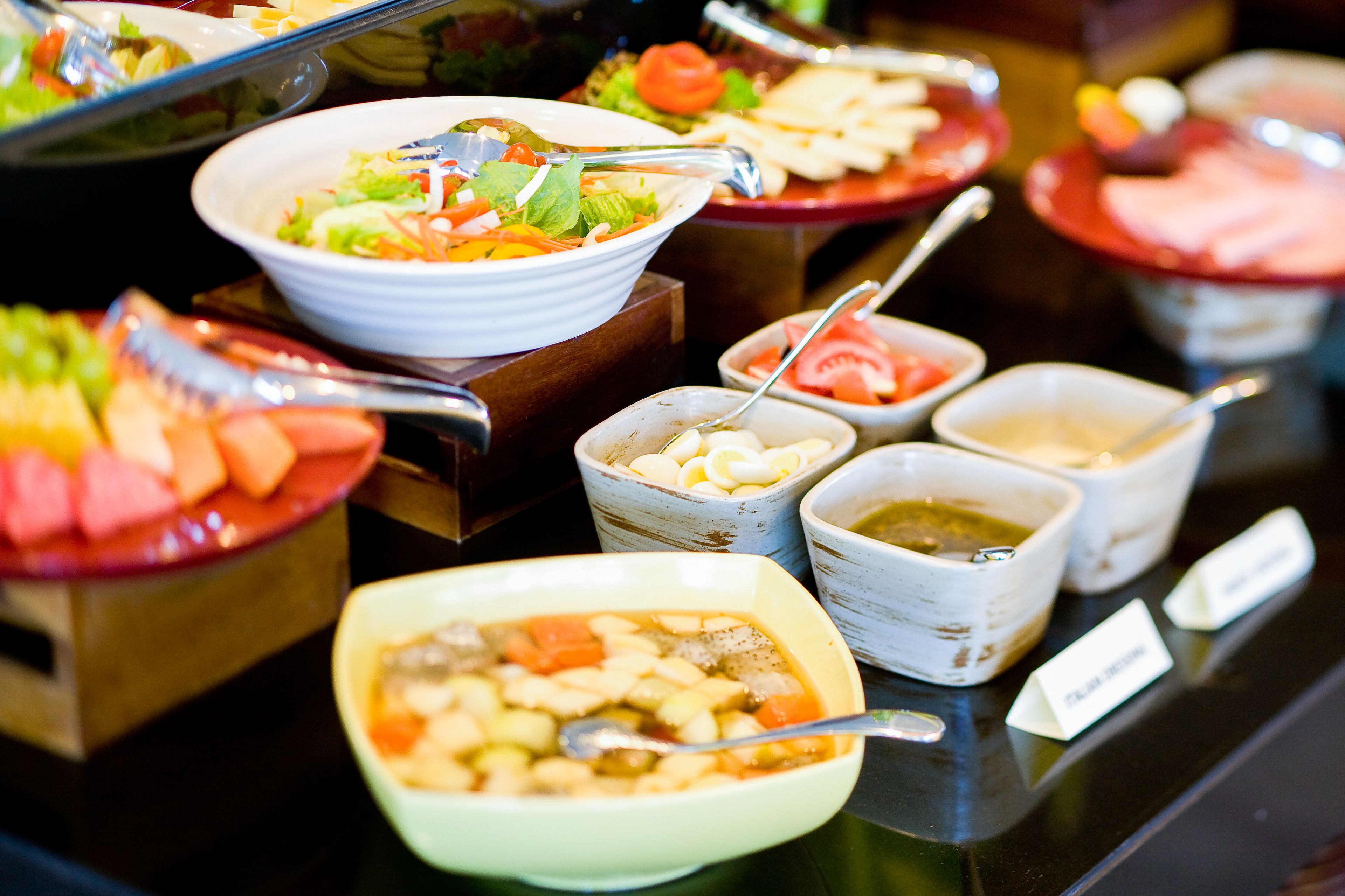daily buffet breakfast (thb 450 per person)