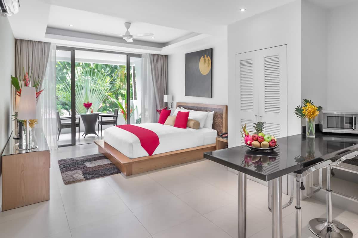 4 habitaciones y caja de seguridad en la habitación