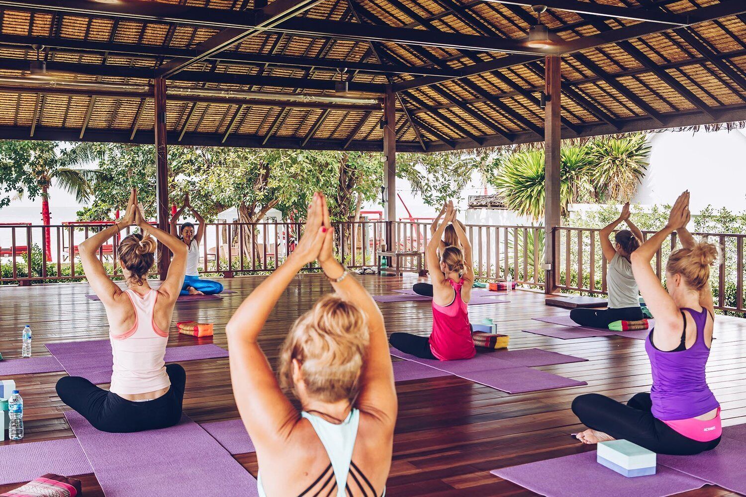 Massages op het strand