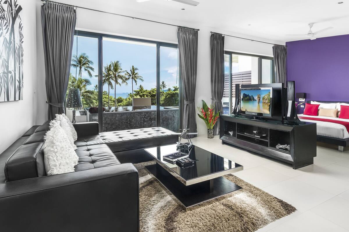 One Bedroom Private Pool Penthouse | In-room safe, blackout drapes, iron/ironing board (on request)