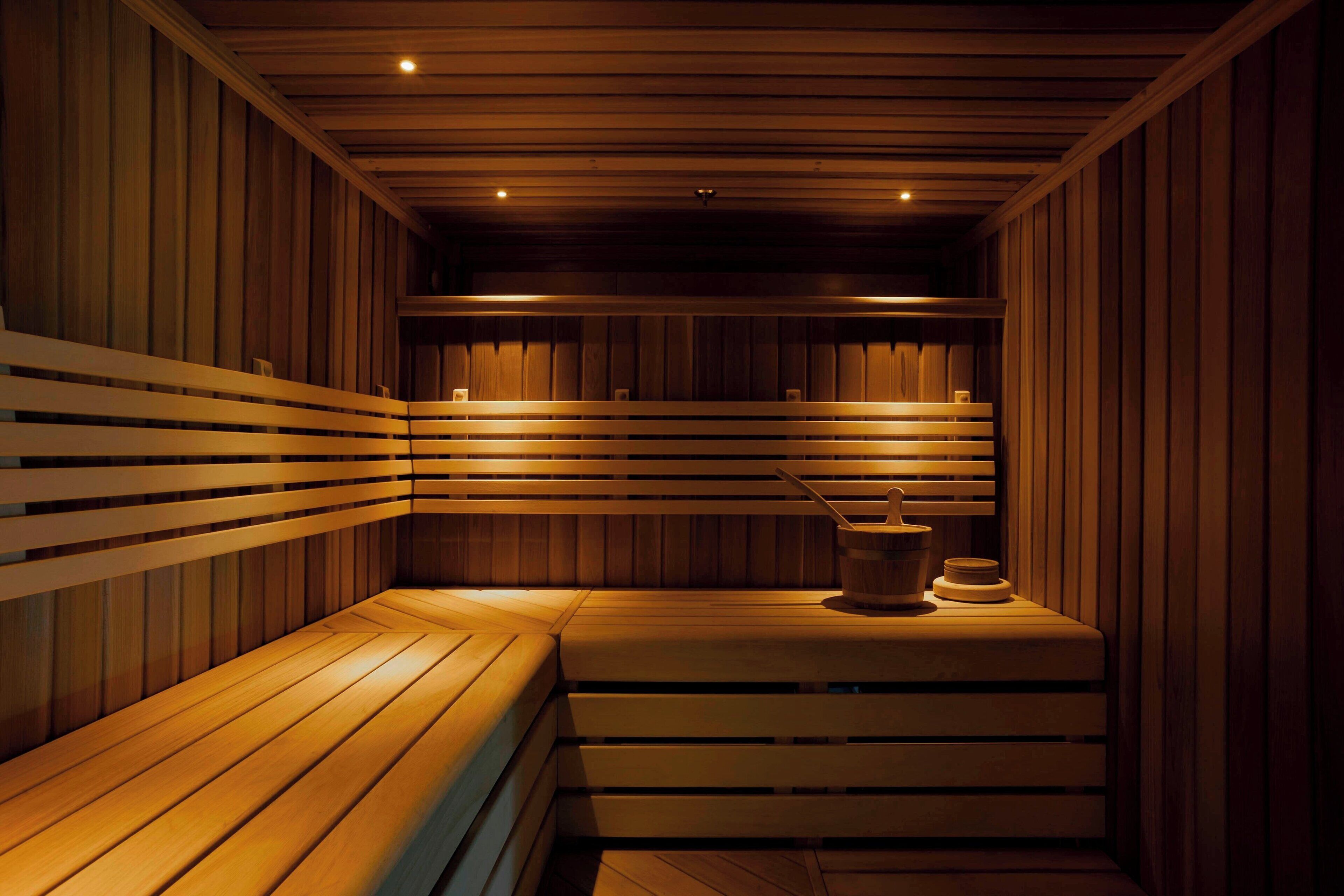 couples treatment room(s), sauna, steam room, body treatments