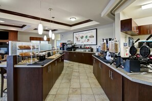 Daily continental breakfast for a fee