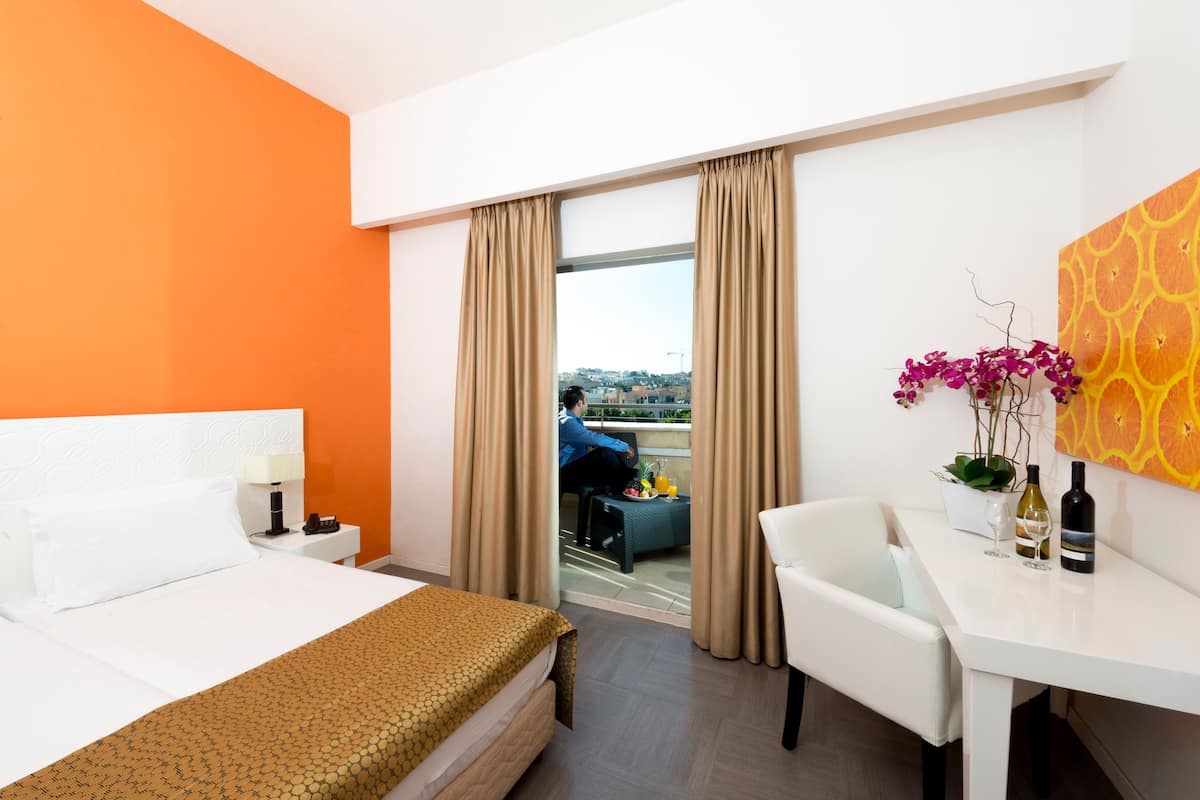 Superior Room Jaffa View | In-room safe, desk, blackout drapes, soundproofing