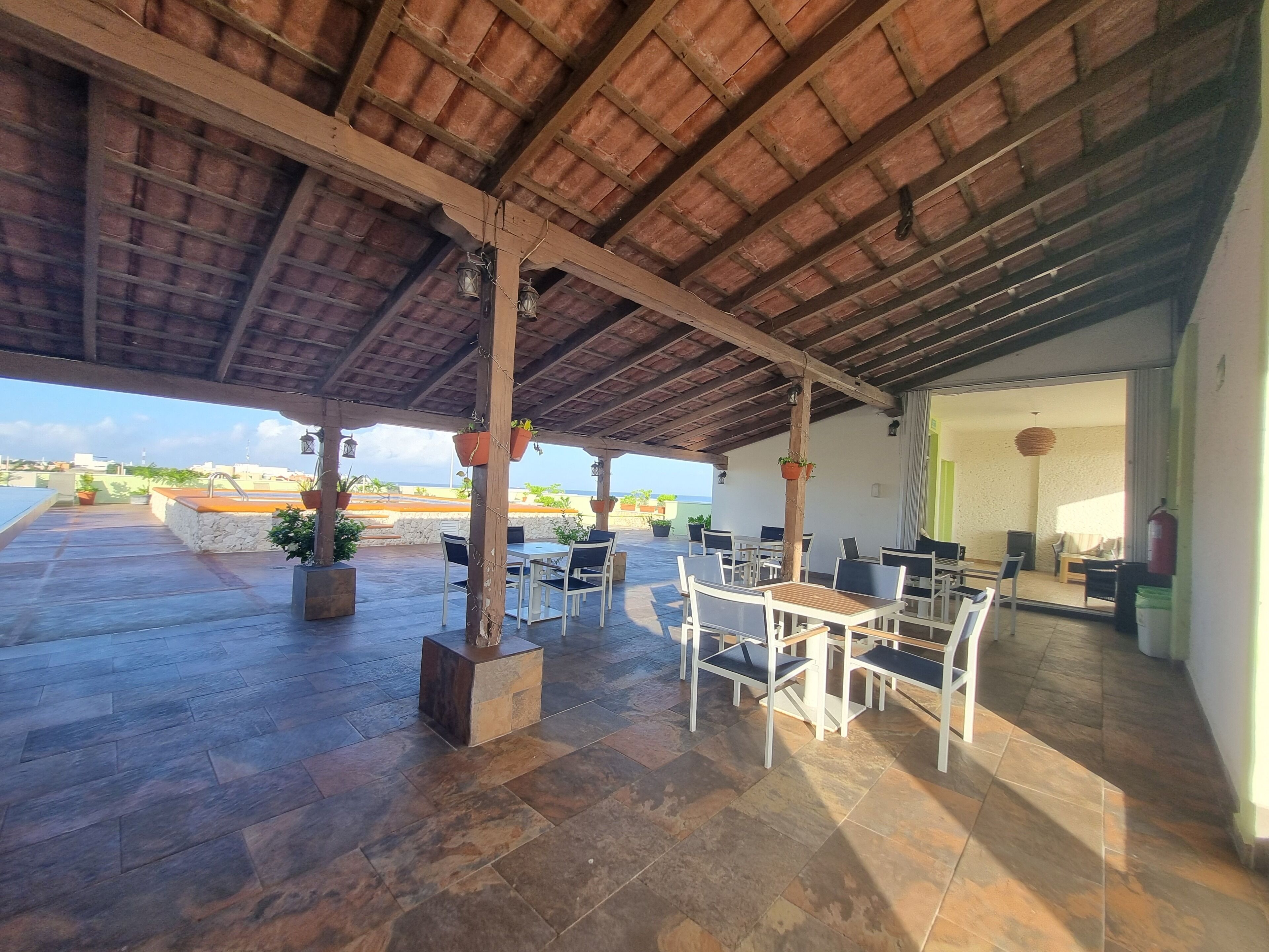 Terraza en la azotea