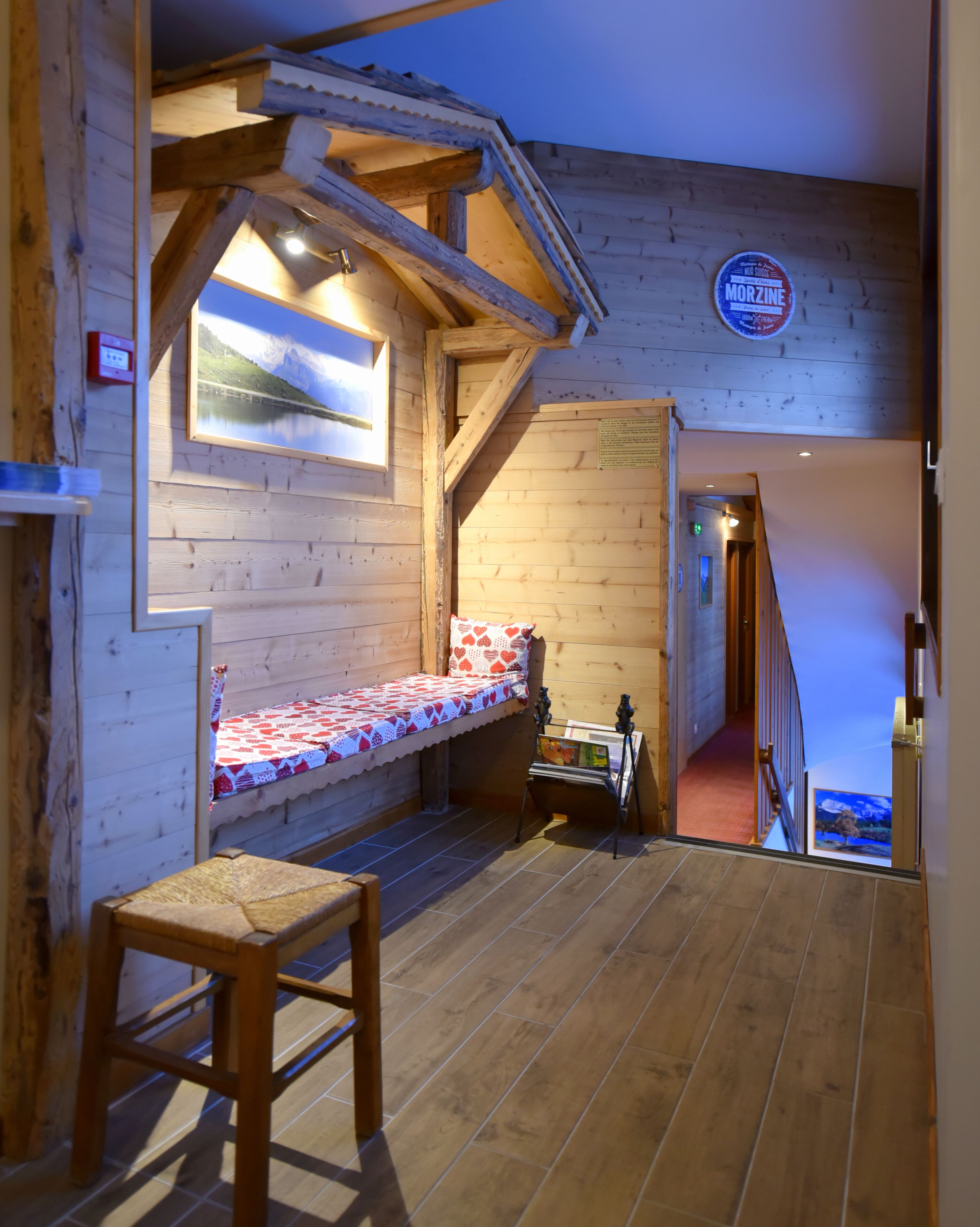 handrails in hallways