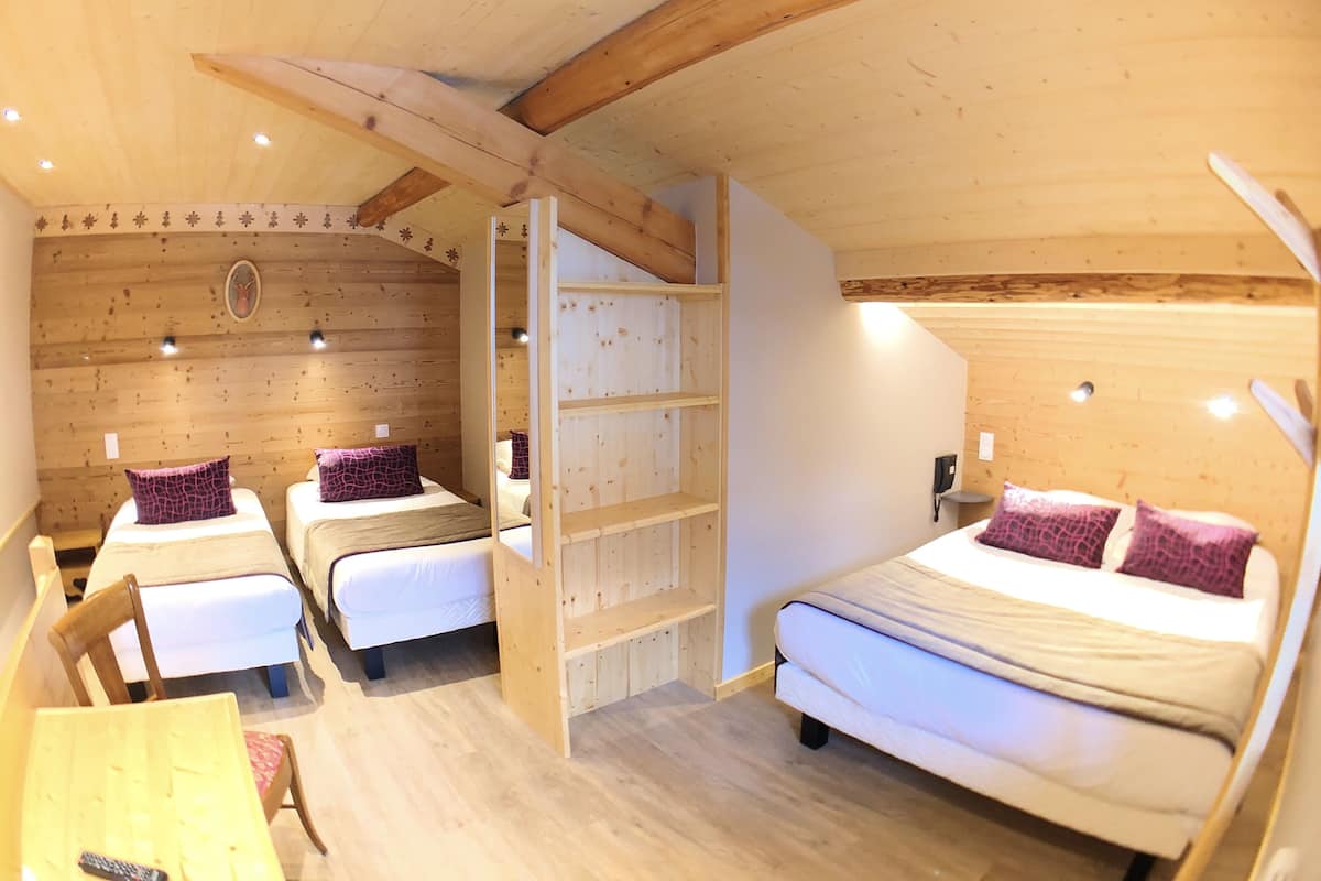 Quadruple Room, Non Smoking | Select Comfort beds, desk, soundproofing, free WiFi