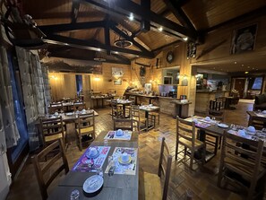 Daily buffet breakfast (EUR 14 per person)