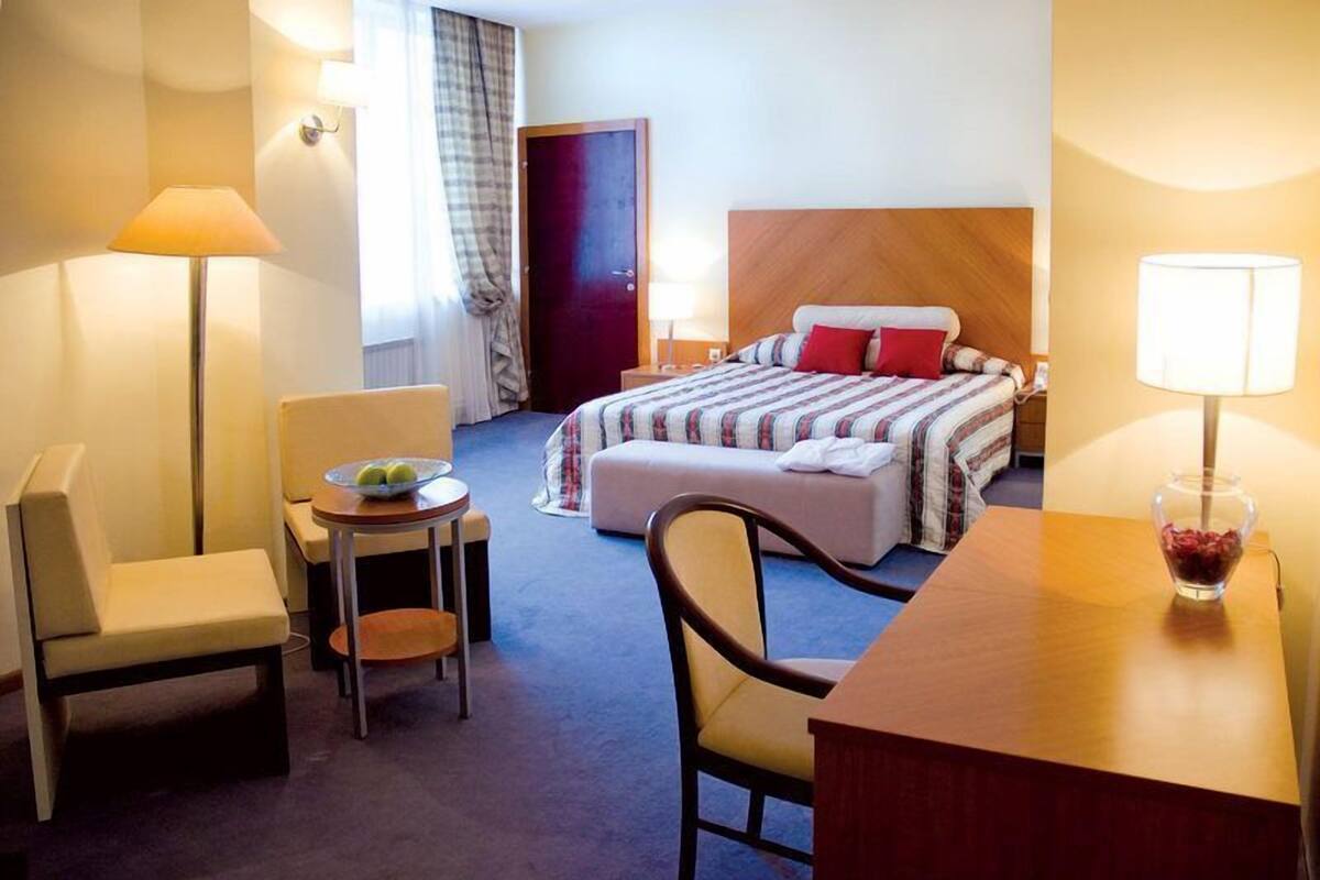 Minibar, iron/ironing board (on request), WiFi (free)