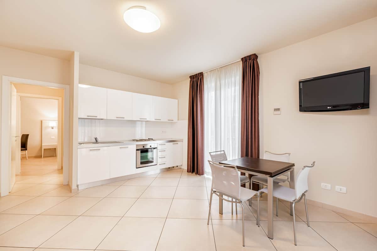 superior apartment | living area