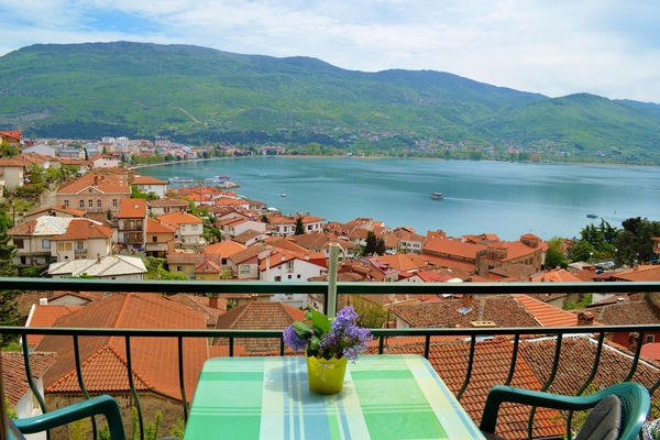 Panoramic Apartment, 1 Bedroom, Lake View | Premium bedding, desk, iron/ironing board (on request), cribs (free)