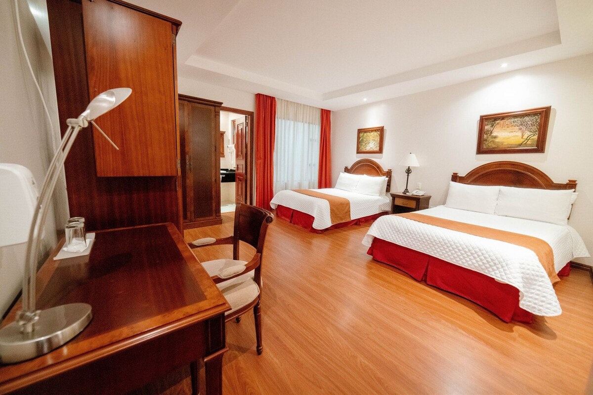 Minibar, in-room safe, desk, rollaway beds
