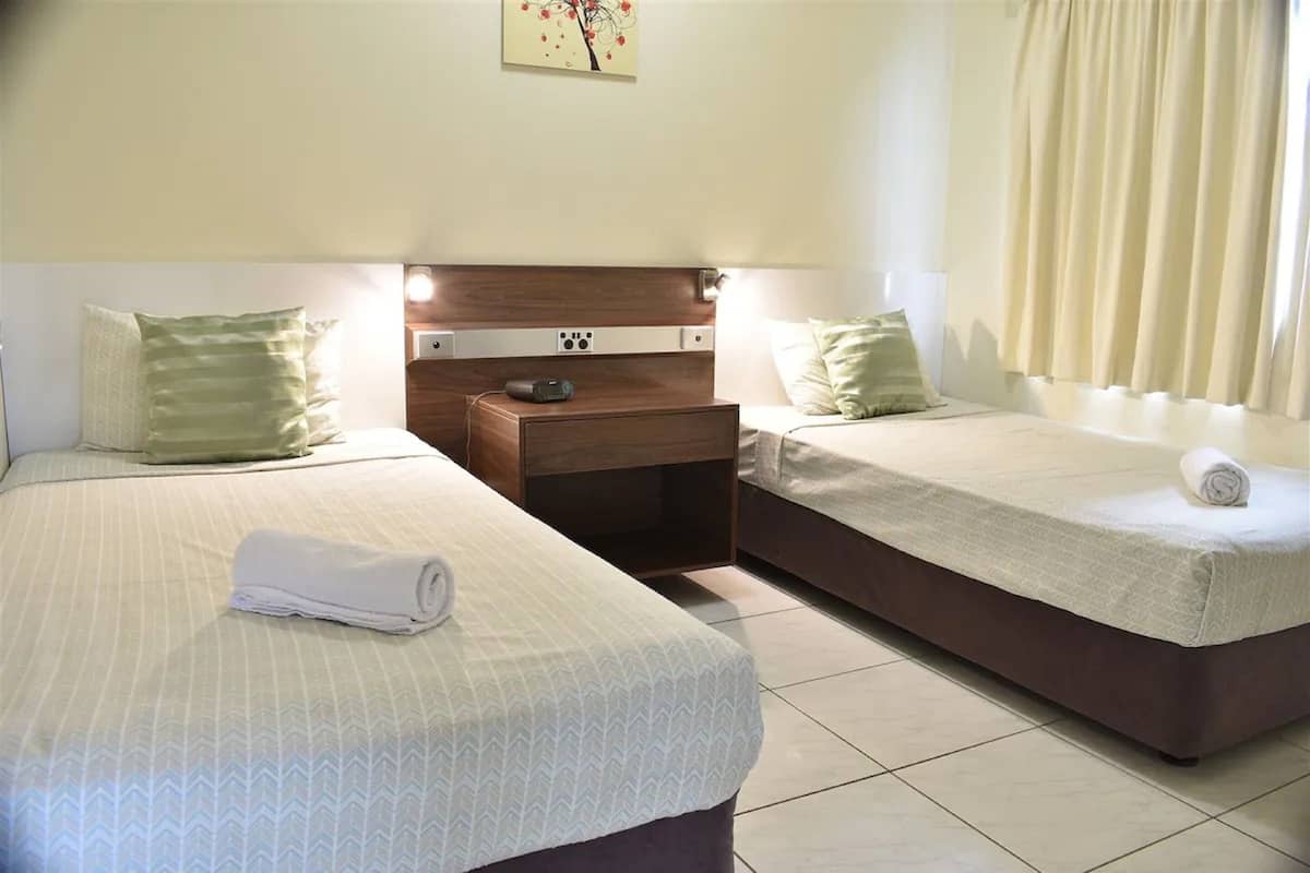 standard apartment, 2 bedrooms | 2 bedrooms, desk, iron/ironing board, cots/infant beds