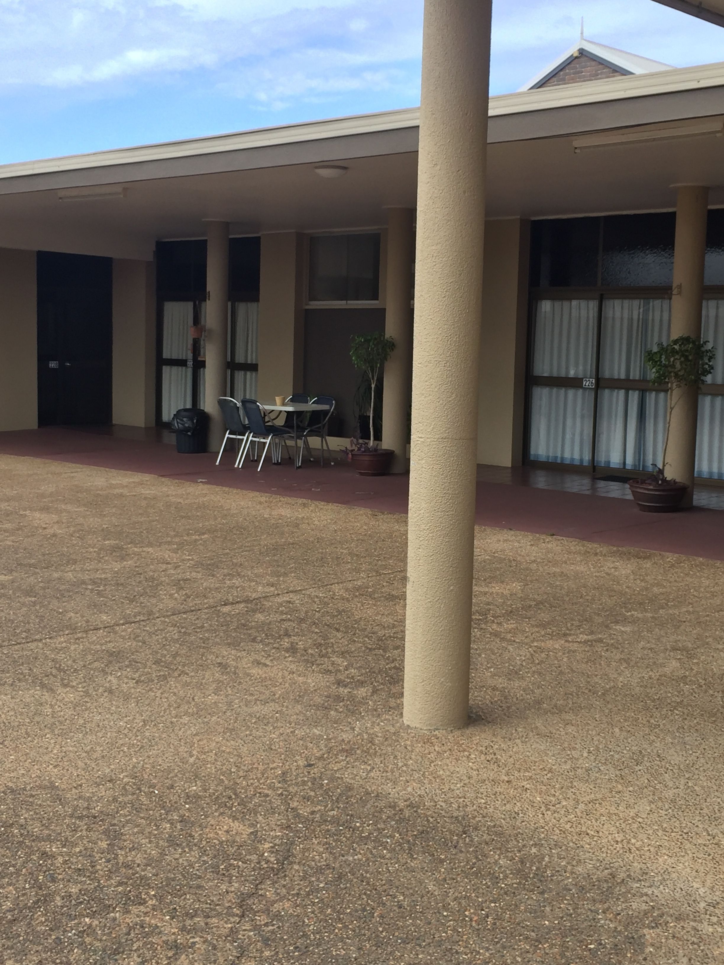 twin room | terrace/patio