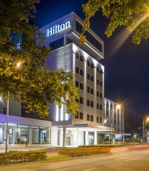 Front of property – evening/night
