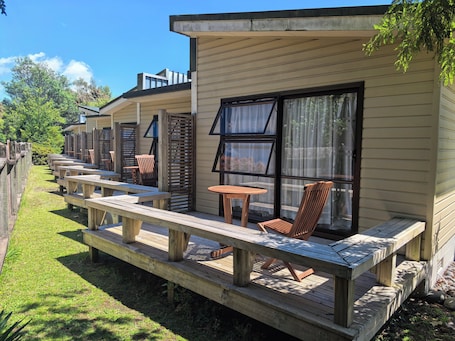 Terraza o patio. Judges Pool Motel