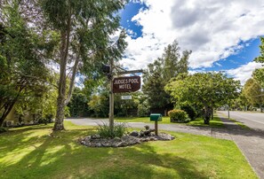 Majoituspaikan sisäänkäynti