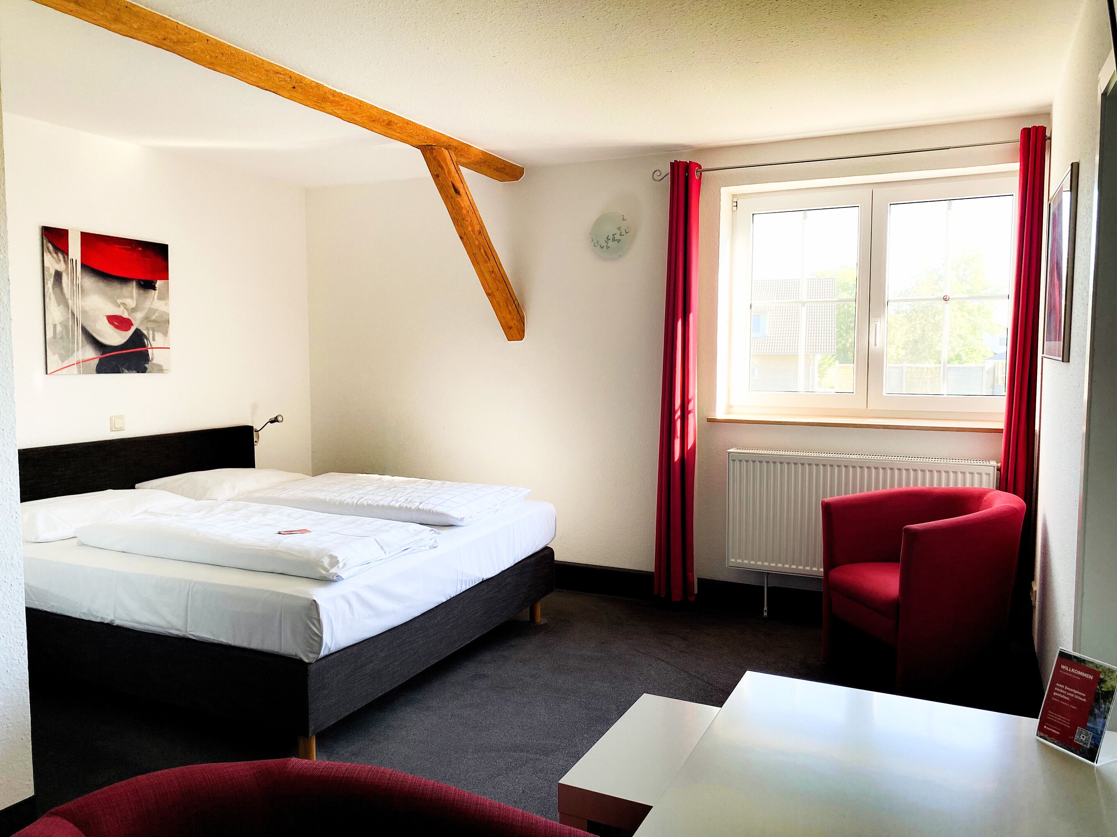 superior double room | 2 bedrooms, premium bedding, individually decorated, desk