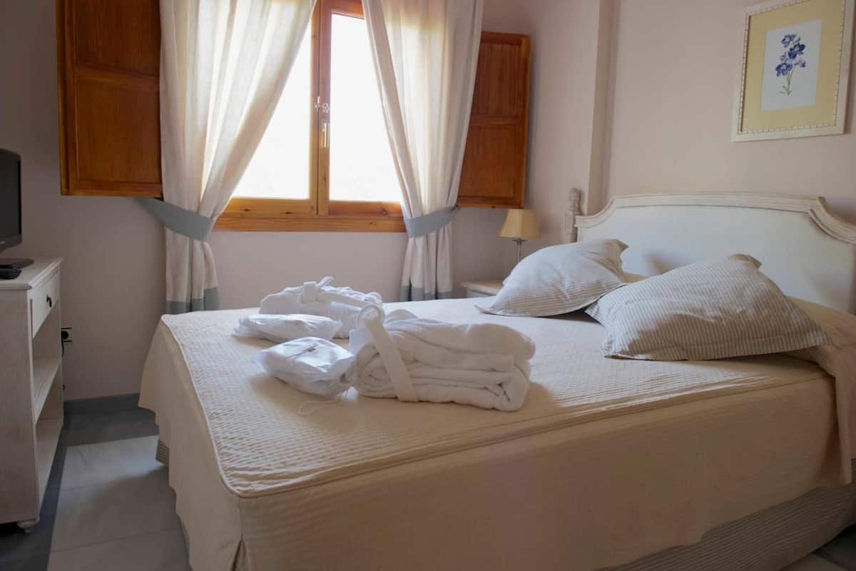 in-room safe, individually furnished, bed sheets