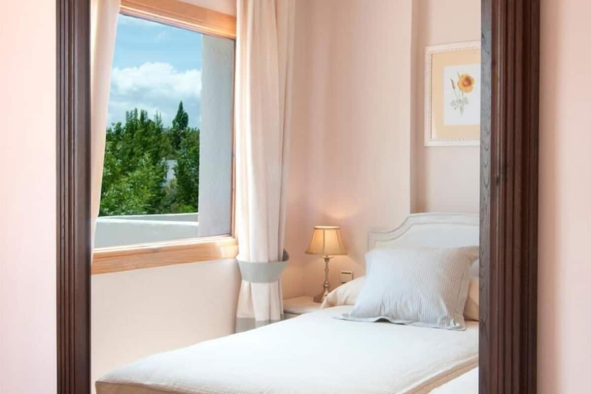 in-room safe, individually furnished, bed sheets