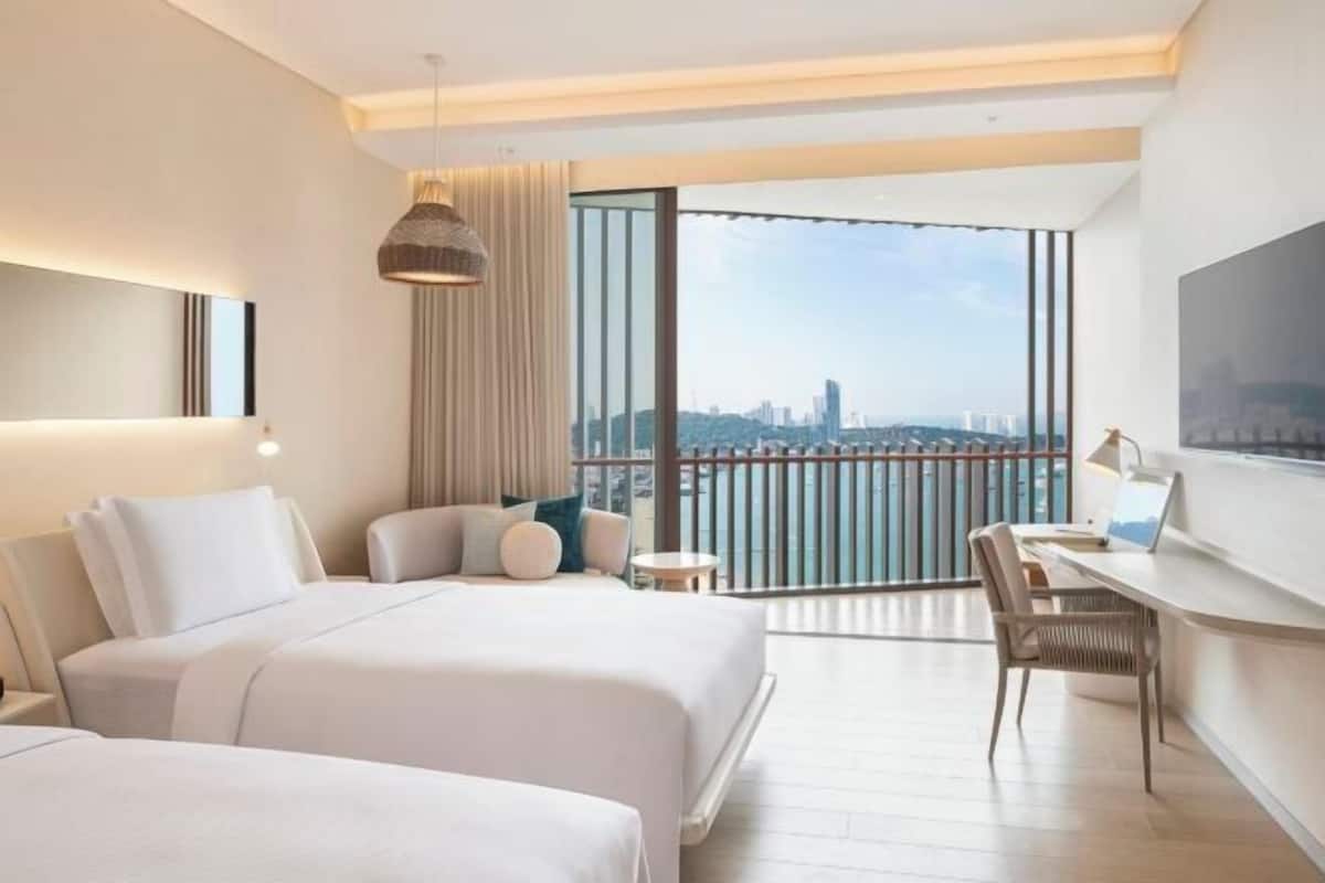 In-room safe, desk, blackout drapes, iron/ironing board