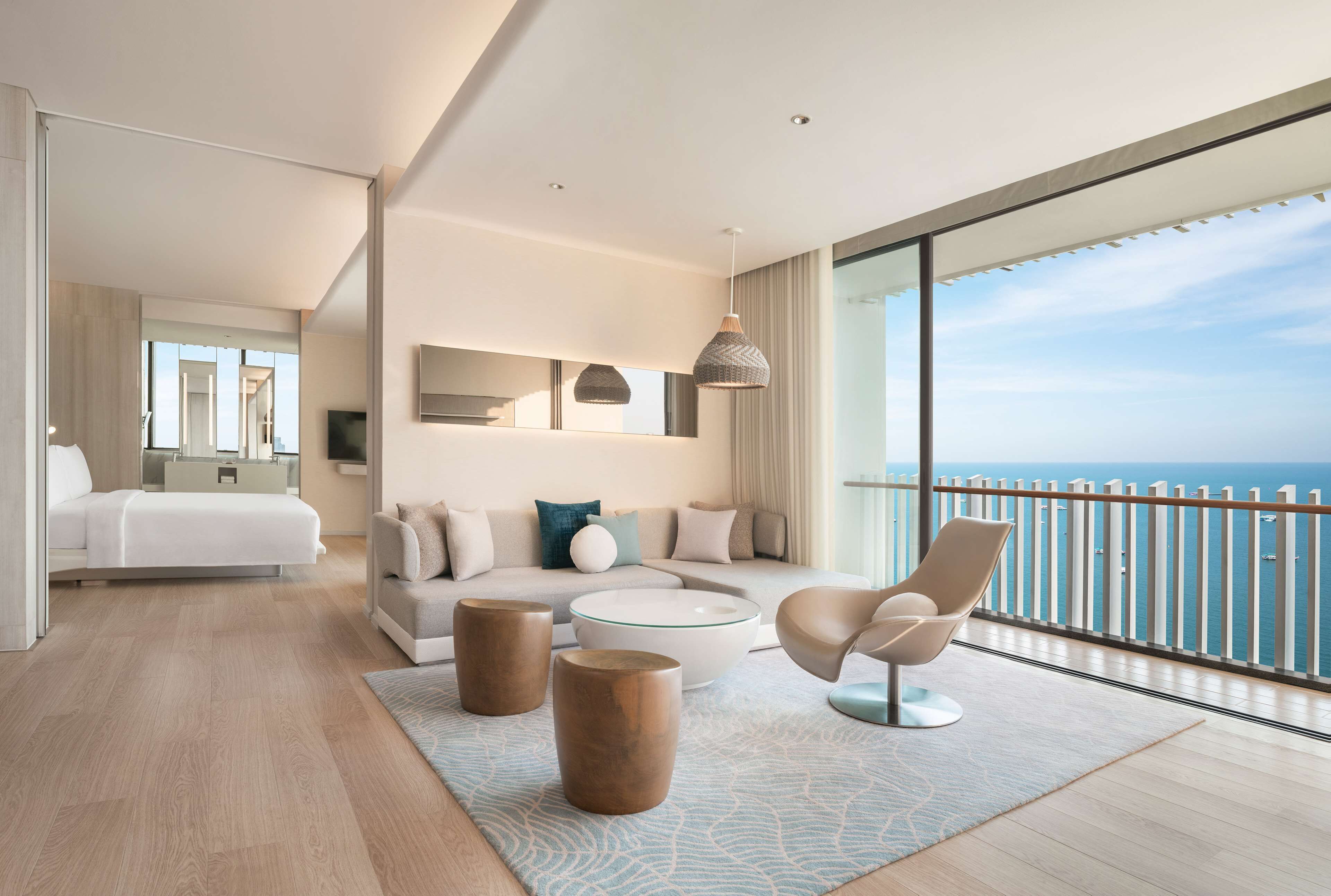 스위트, 킹사이즈침대 1개, 바다 전망 (Prestige) | 객실 내 금고, 책상, 암막 커튼, 다리미/다리미판