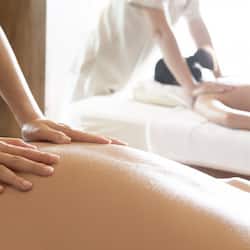 Sale per trattamenti di coppia, trattamenti per il corpo, aromaterapia