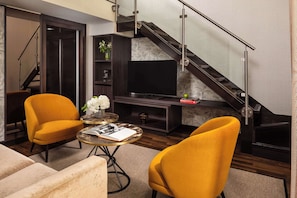 1 Schlafzimmer, hochwertige Bettwaren, Minibar, Zimmersafe