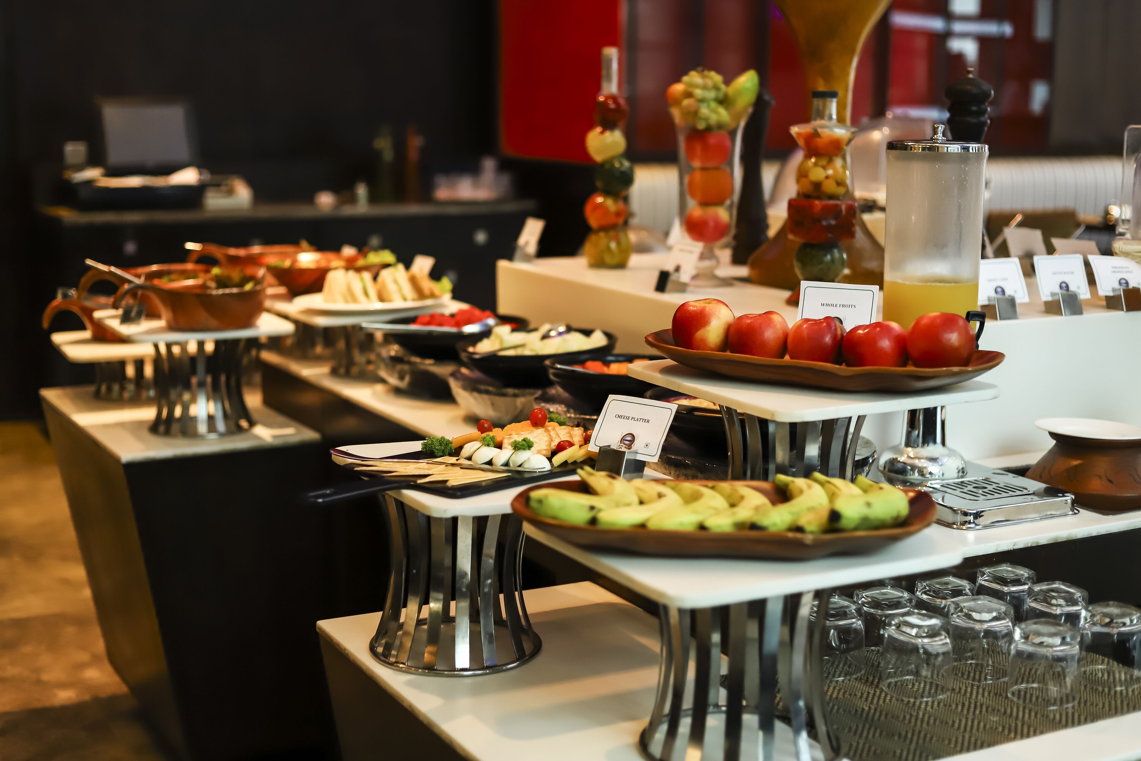 Breakfast buffet