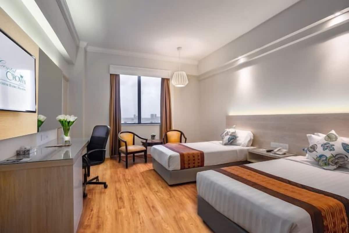 Desk, iron/ironing board, free WiFi